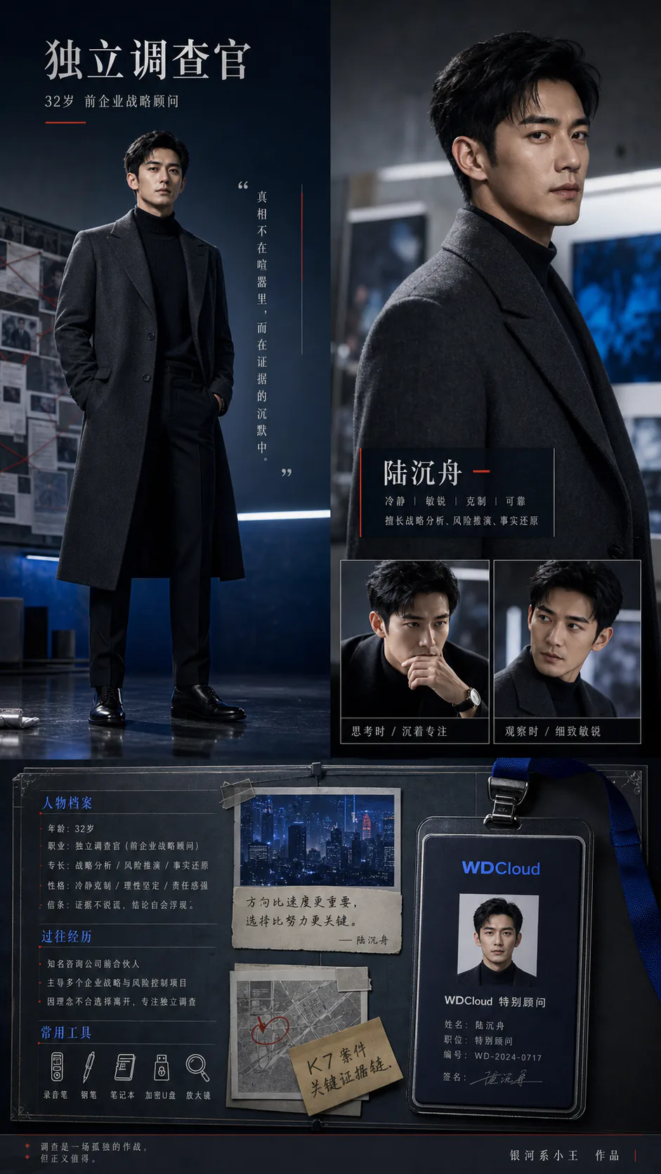 独立调查员角色档案